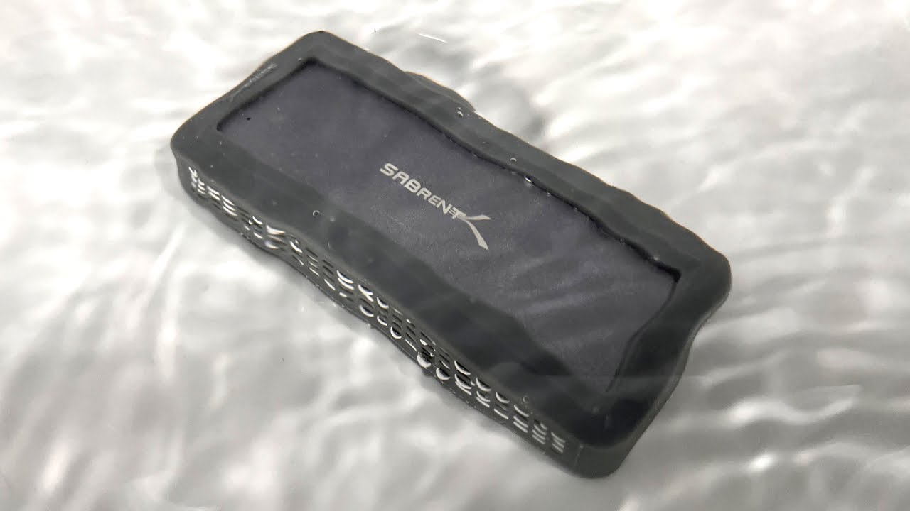 This waterproof enclosure is unbreakable | Sabrent Rugged SSD Enclosure