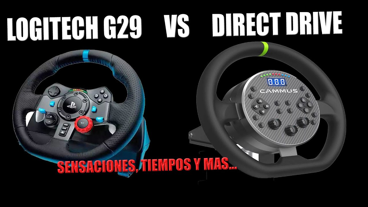 LOGITECH G29 VS DIRECT DRIVE ,QUE TANTO HACE LA DIFERENCIA UN VOLANTE EN EL SIMRACING ? TIEMPOS 2024