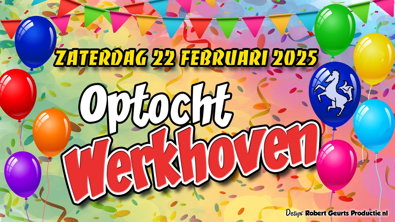 Carnavals Optocht Werkhoven 22 februari 2025