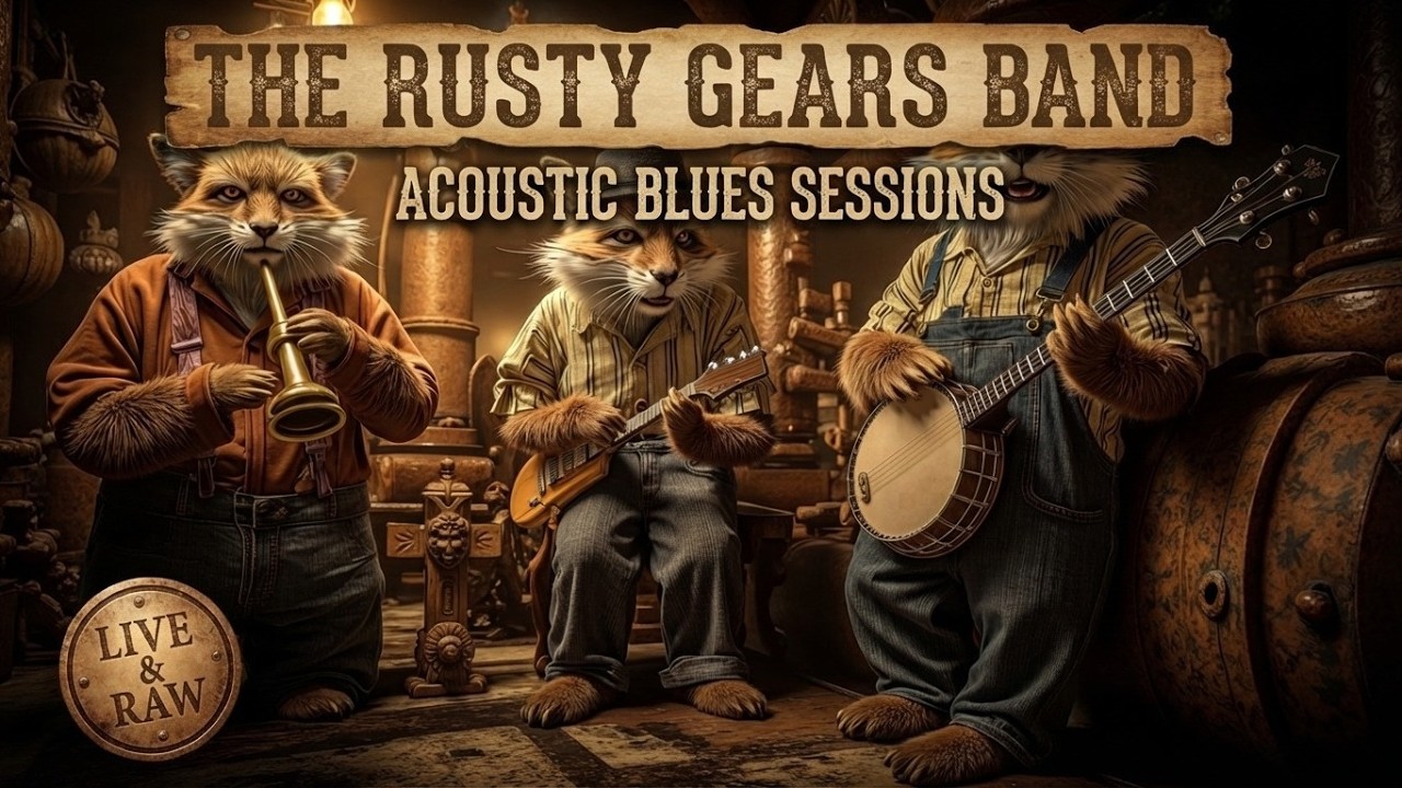 Raw Acoustic Blues ~ Deep South Blues Music & Southern Delta Blues Instrumental Relaxing