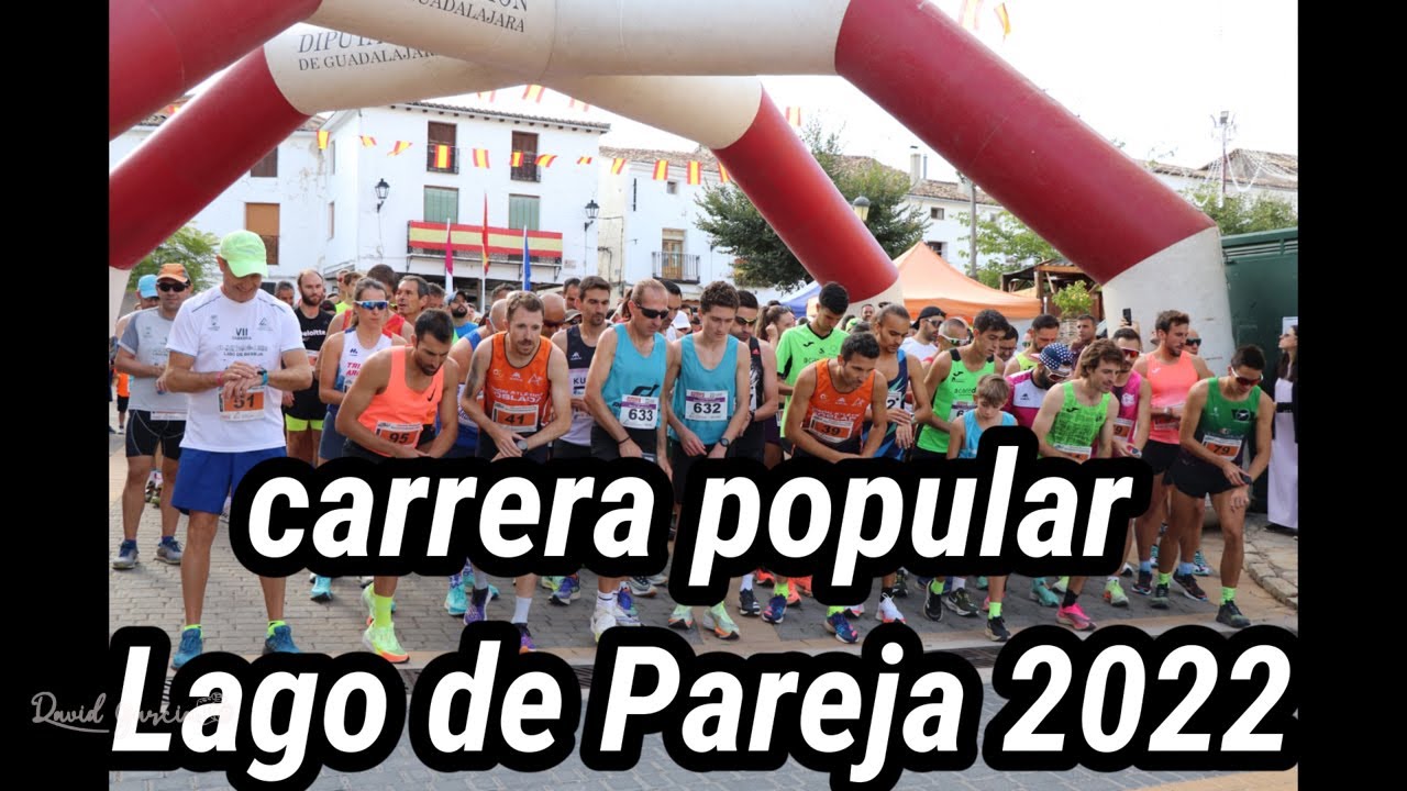 VII Carrera popular Pareja 2022 a vista de dron en 4k