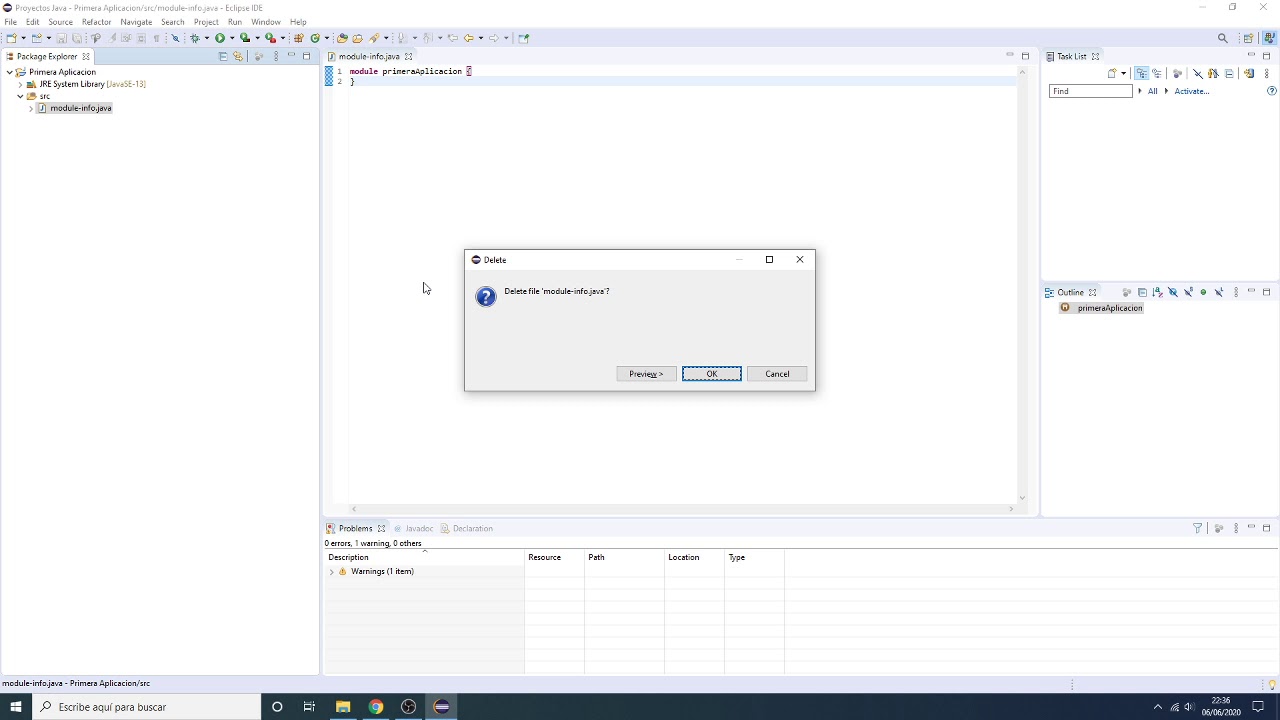 ❤️ Java desde cero - Creación del primer proyecto en java con eclipse 👈🏼 #clasesdeinformaticaweb.com