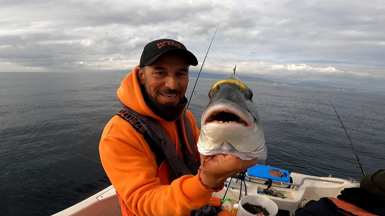Grandes mócas. Primeira pesca do ano. Simplesmente brutal.