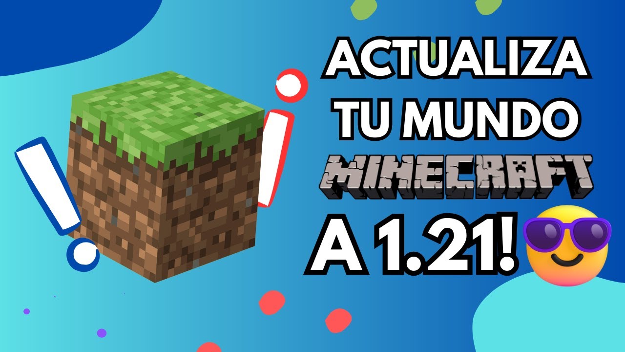 COMO ACTUALIZAR tus MUNDOS de ANTERIORES VERSIONES a MINECRAFT 1.21 (PREMIUM Y NO PREMIUM)