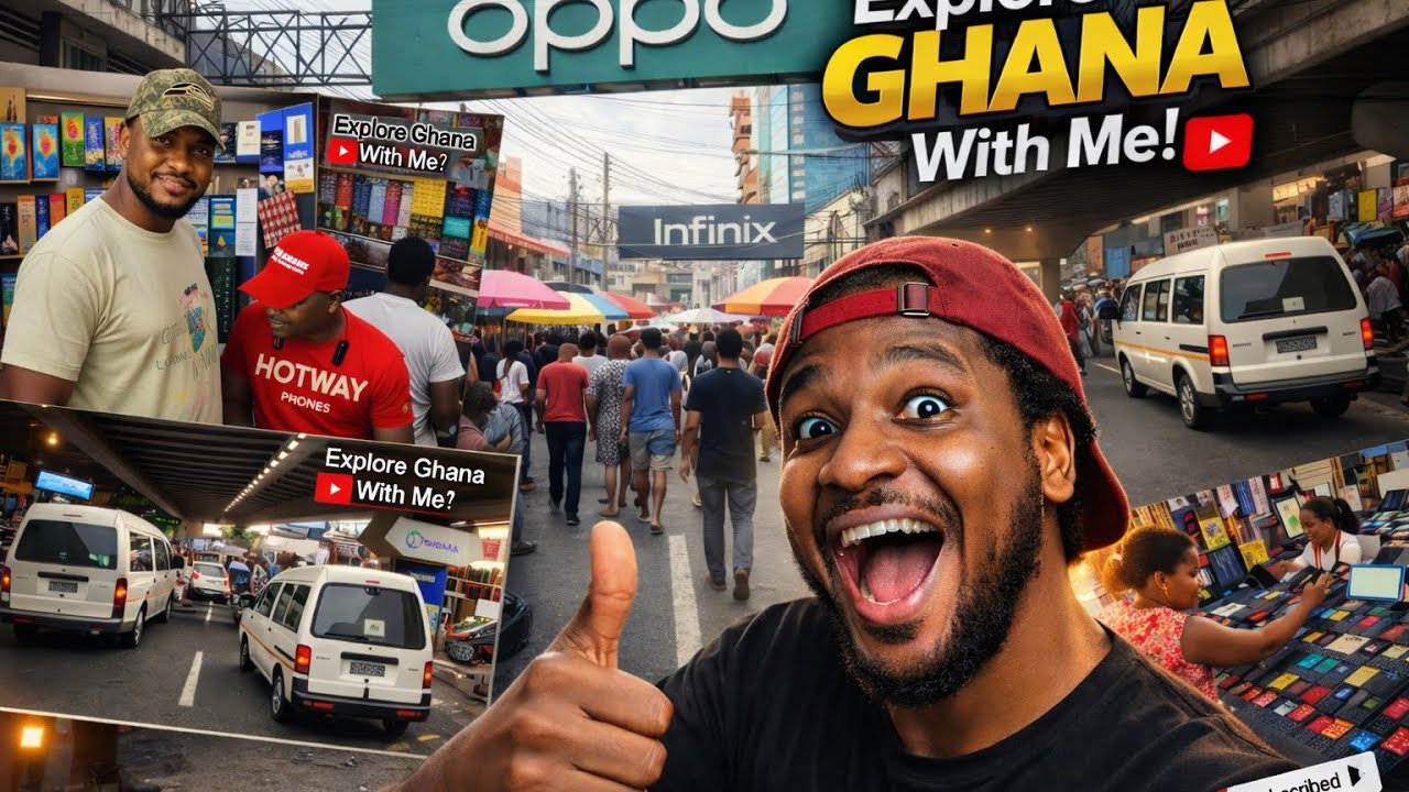 You Won&rsquo;t Believe This Side of ACCRA 🇬🇭🔥 | Circle Interchange & Tip Toe Lane Tour