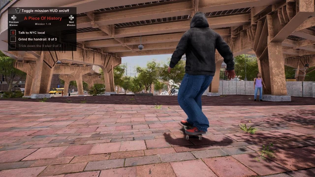 Day 9.2 -- A Piece of History - Session: Skate Sim