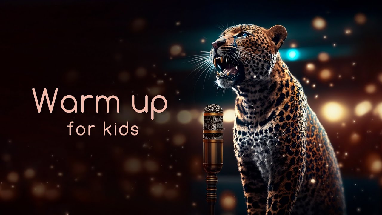 Vocal warm up for kids • Tongue Trill • Breath Control and Range Development