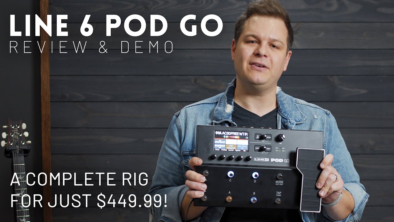 Обзор и демонстрация Line 6 POD Go // Полноценная установка за 450 долларов!