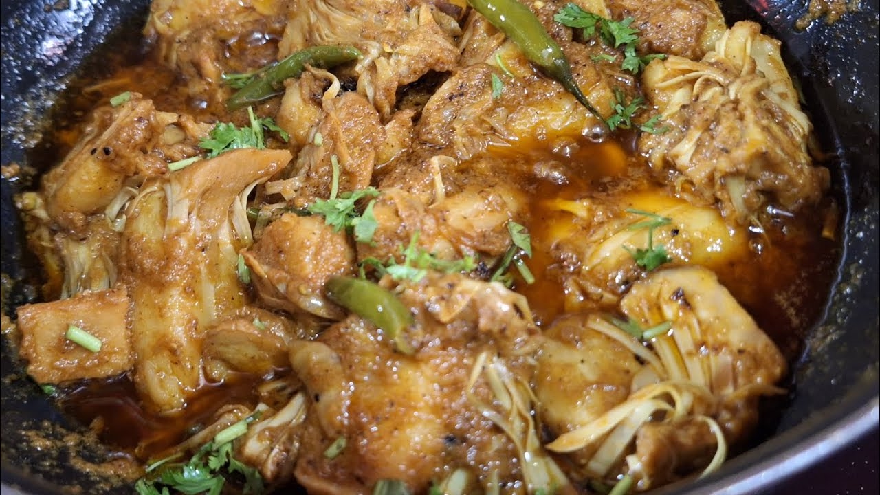 AGR KATHAL KI SABJI AISE BNAYENGE TOH CHICKEN MUTTON KHANA BHUL JAYENGE 🫠🫠