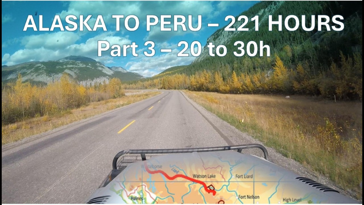 [10 Hours] PAN AMERICAN HIGHWAY - Alaska to Lima - Part 3 - 20h to 30h of 221h