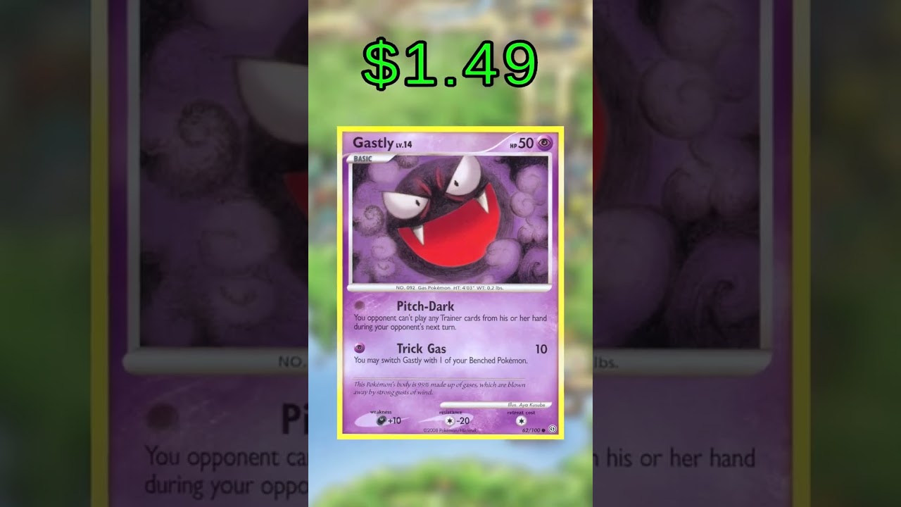 Top 21 Gastly Cards (Most Expensive) English January 2026