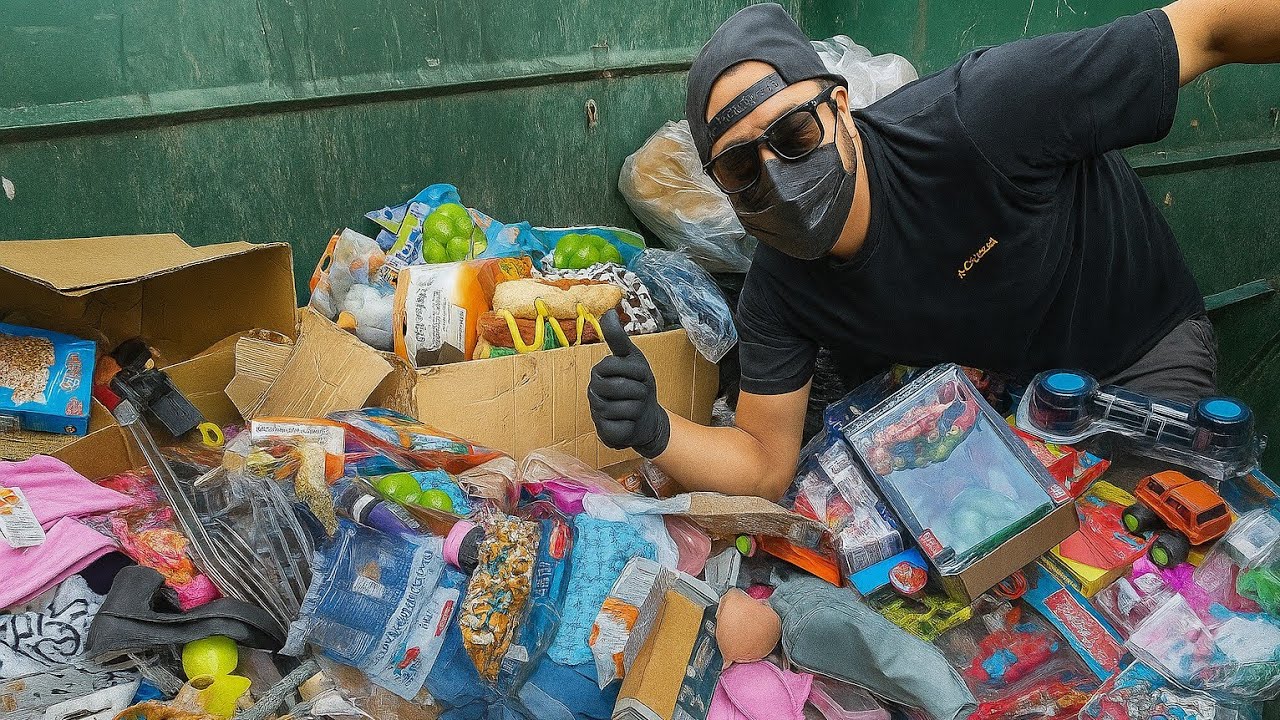 hasta en CAJAS tiran TODO ESTO las TIENDAS a la BASURA #dumpsterdiving #tesorosenlabasura #funny 