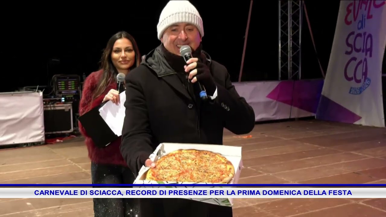 CARNEVALE DI SCIACCA, RECORD DI PRESENZE PER LA PRIMA DOMENICA DELLA FESTA