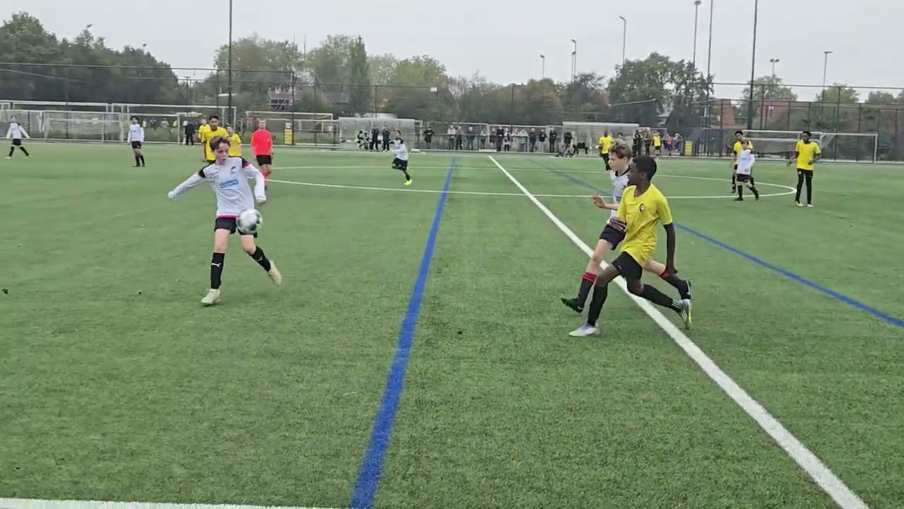 SV de Braak 15- 1 vs  Nieuwe Woensel 15- 1