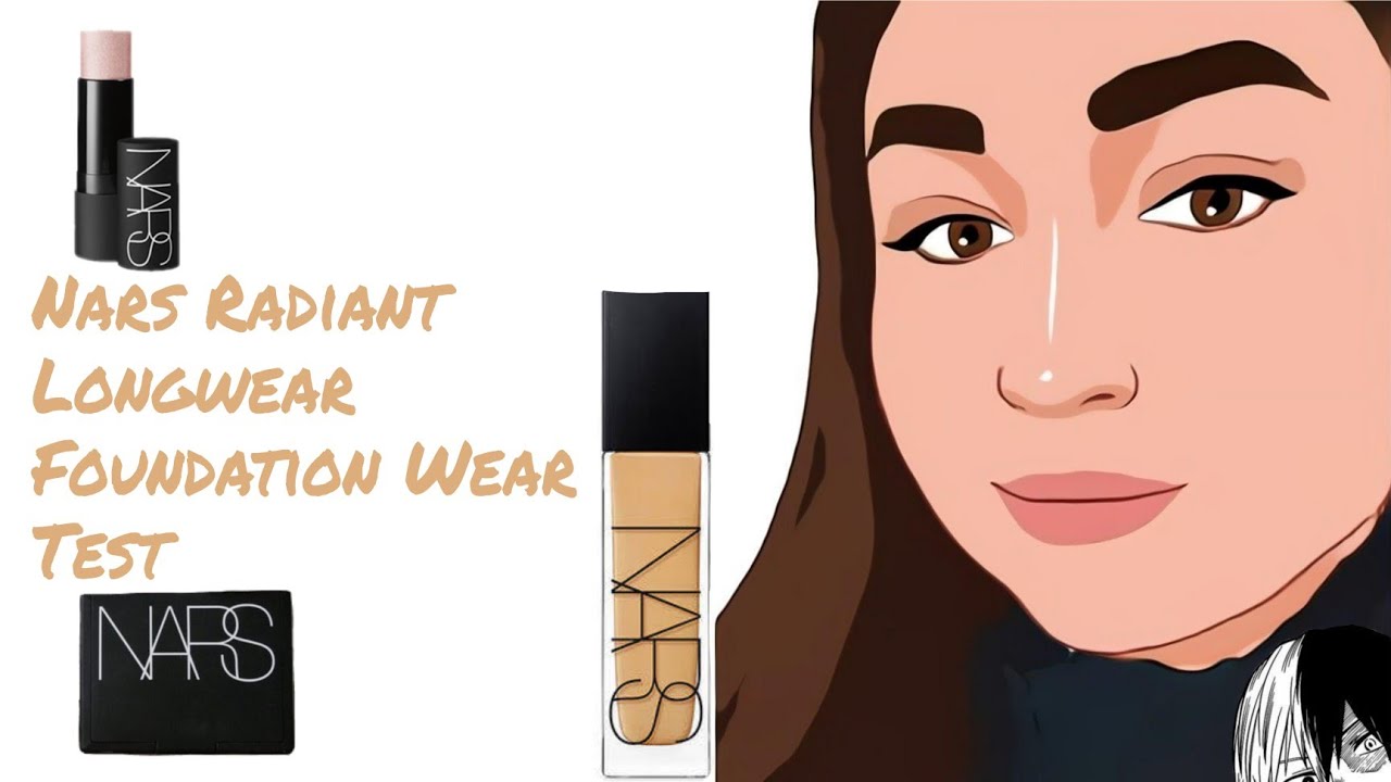 Nars Radiant Longwear Foundation Wear Test