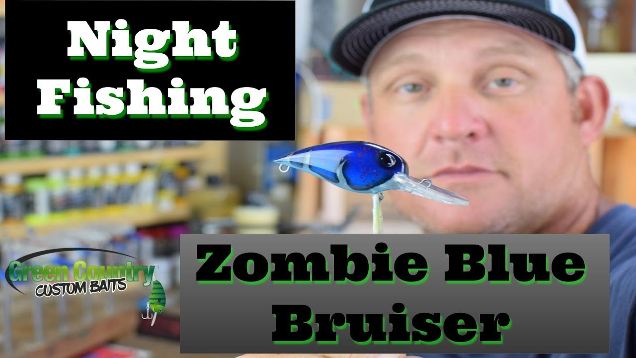 Zombie Blue Bruiser — воблеры с индивидуальной покраской