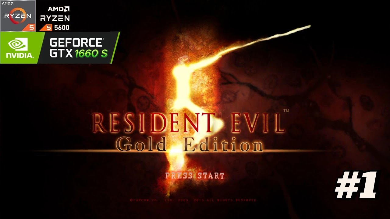 Live 🔴 Resident Evil 5 1080P Gameplay walkthrough PART 1 !