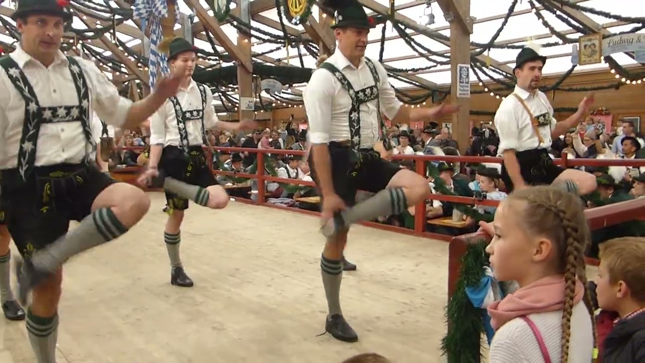 Schuh Plattler im Festzelt  Tradition   5,10,25 Echte Folklore