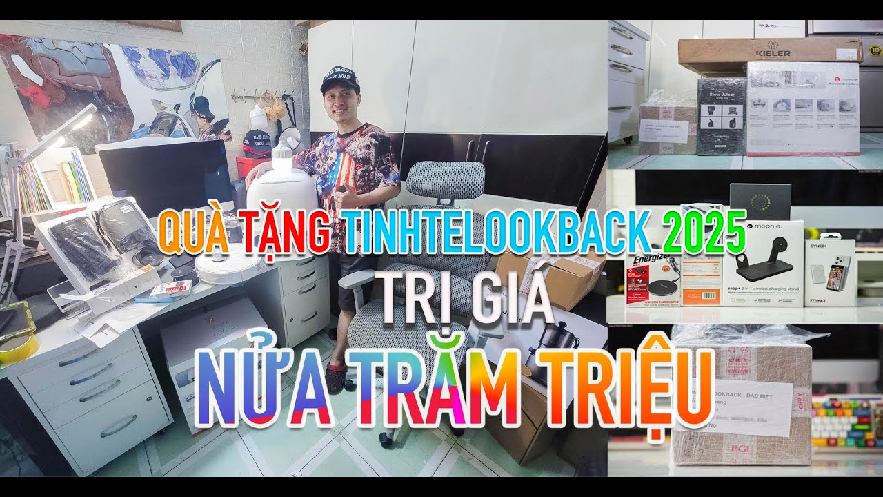✅ Trên tay bộ quà tặng của Tinh Tế trị giá nửa trăm triệu (7/1/2026)