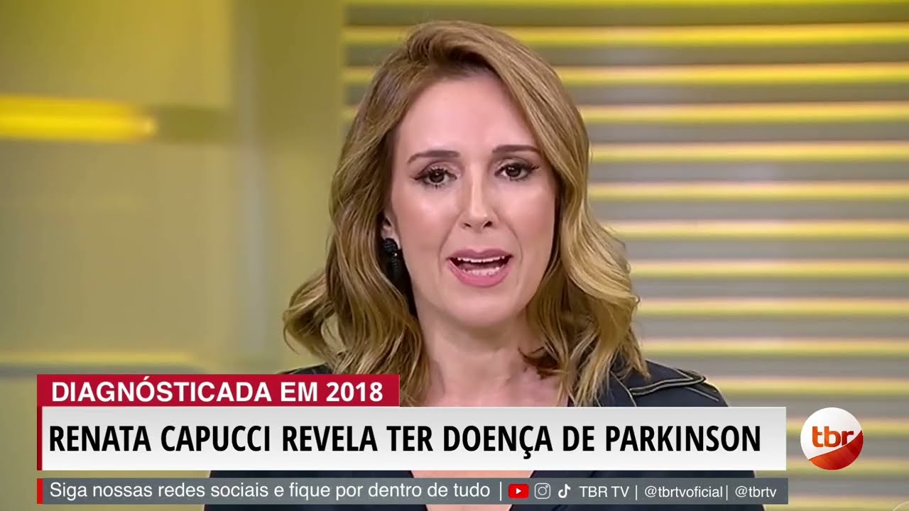 Renata Capucci revela ter a Doen&ccedil;a de Parkinson