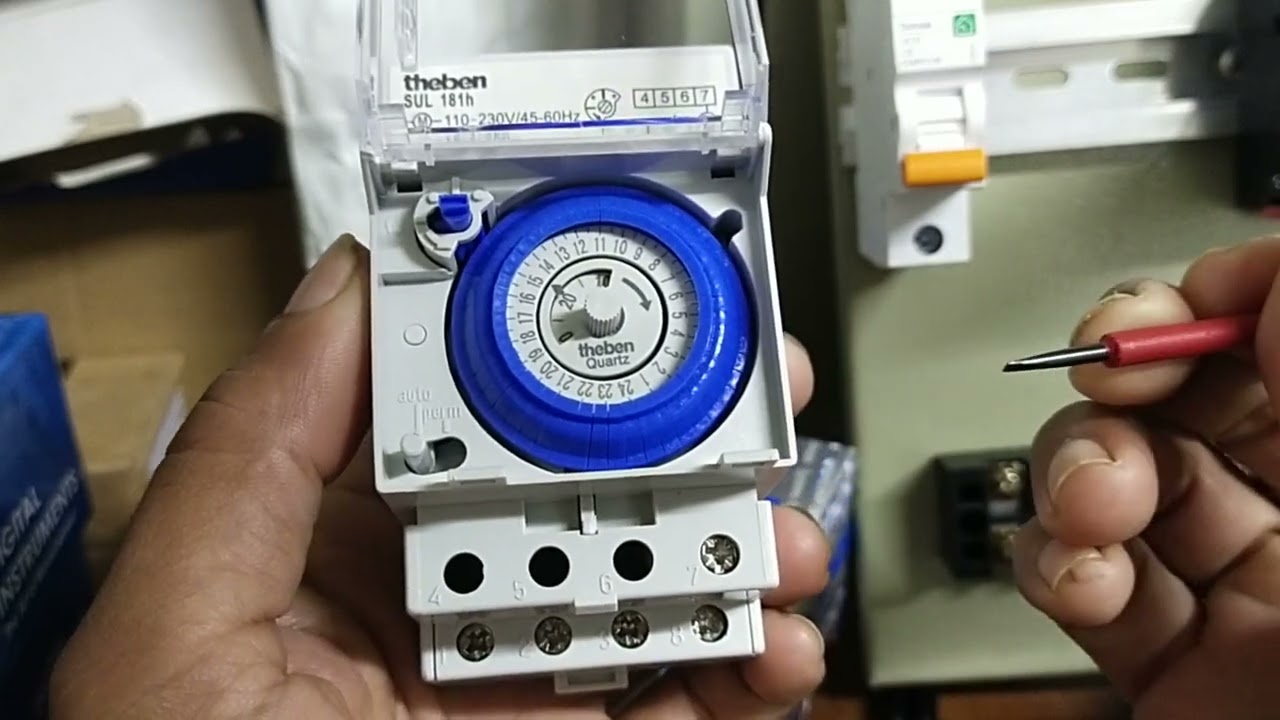 CARA SETTING TIMER THEBEN SUL 181 H
