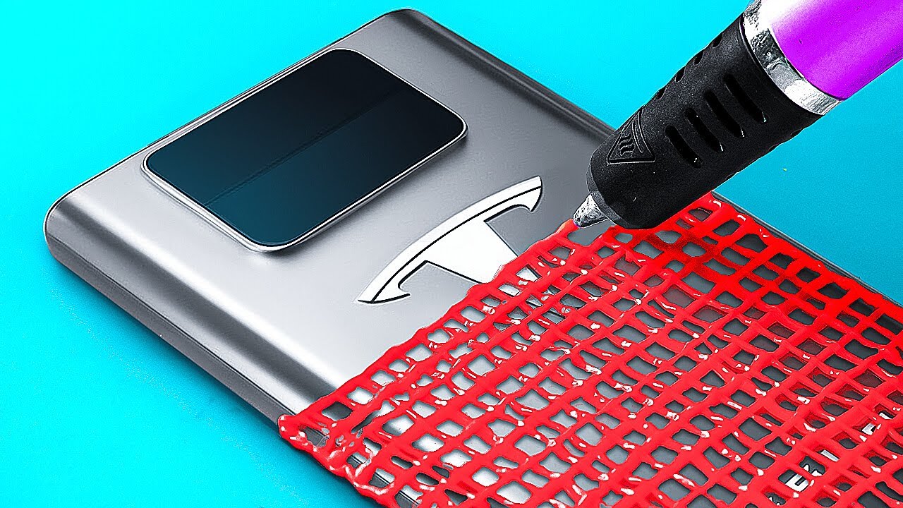 3D-PEN TELEFOONHOES 📱🖌️ LEUKE AMBACHTEN VAN LIJMPISTOOL & POLYMEERKLEI OM THUIS UIT TE PROBEREN