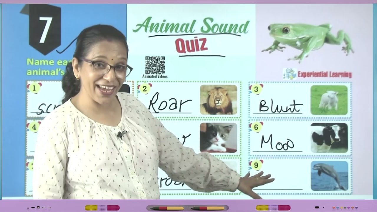 Ch 7 | Jophiel Books | GK | Class 03 | Animals Sound Quiz | For children