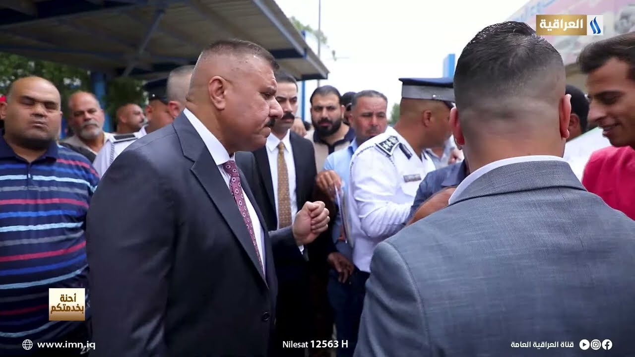 وزير الداخلية و الزيارة المفاجئة لمرور التاجيات | أحنه بخدمتكم مع محمد جليل