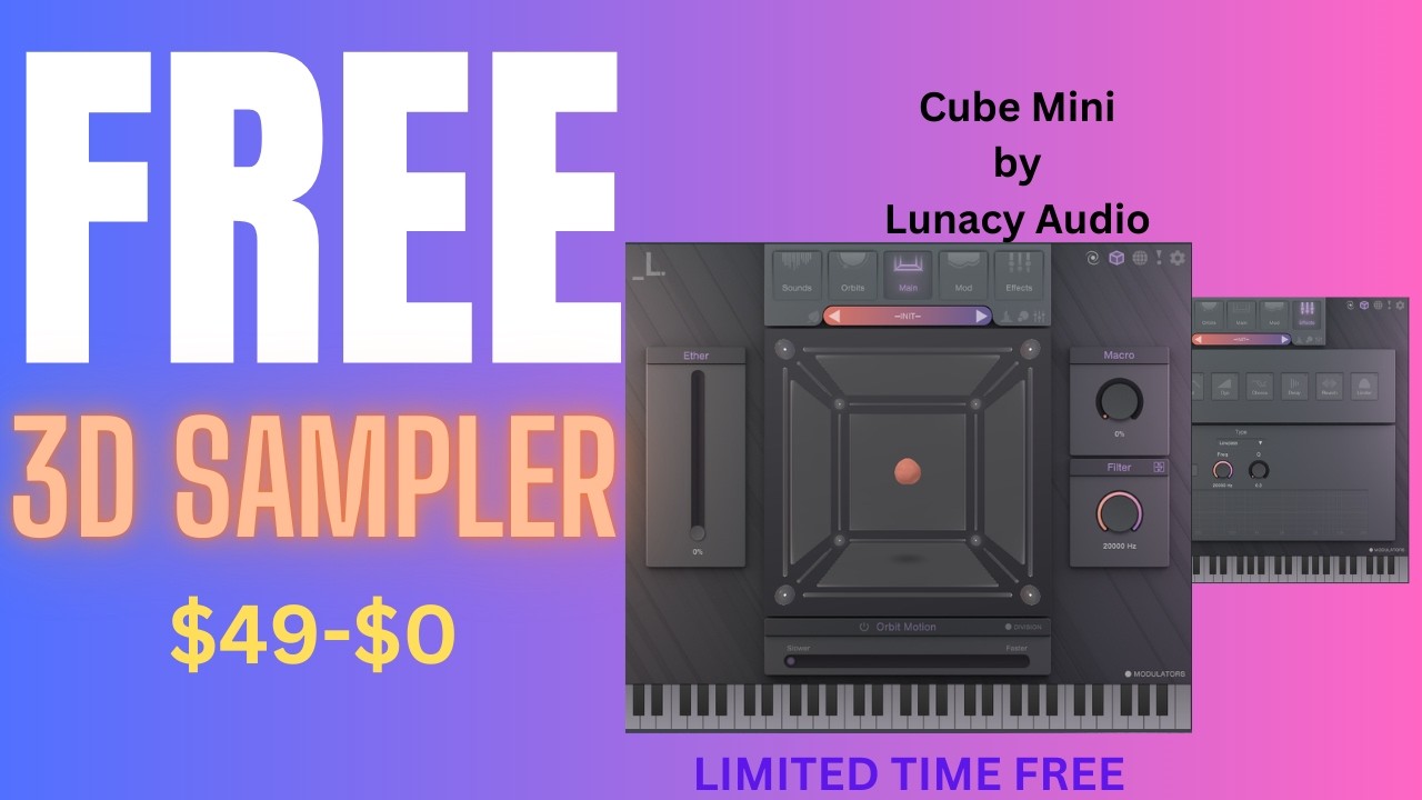 🔥Cube Mini by Lunacy Audio is FREE for limited time—don't sleep on this one🔥
