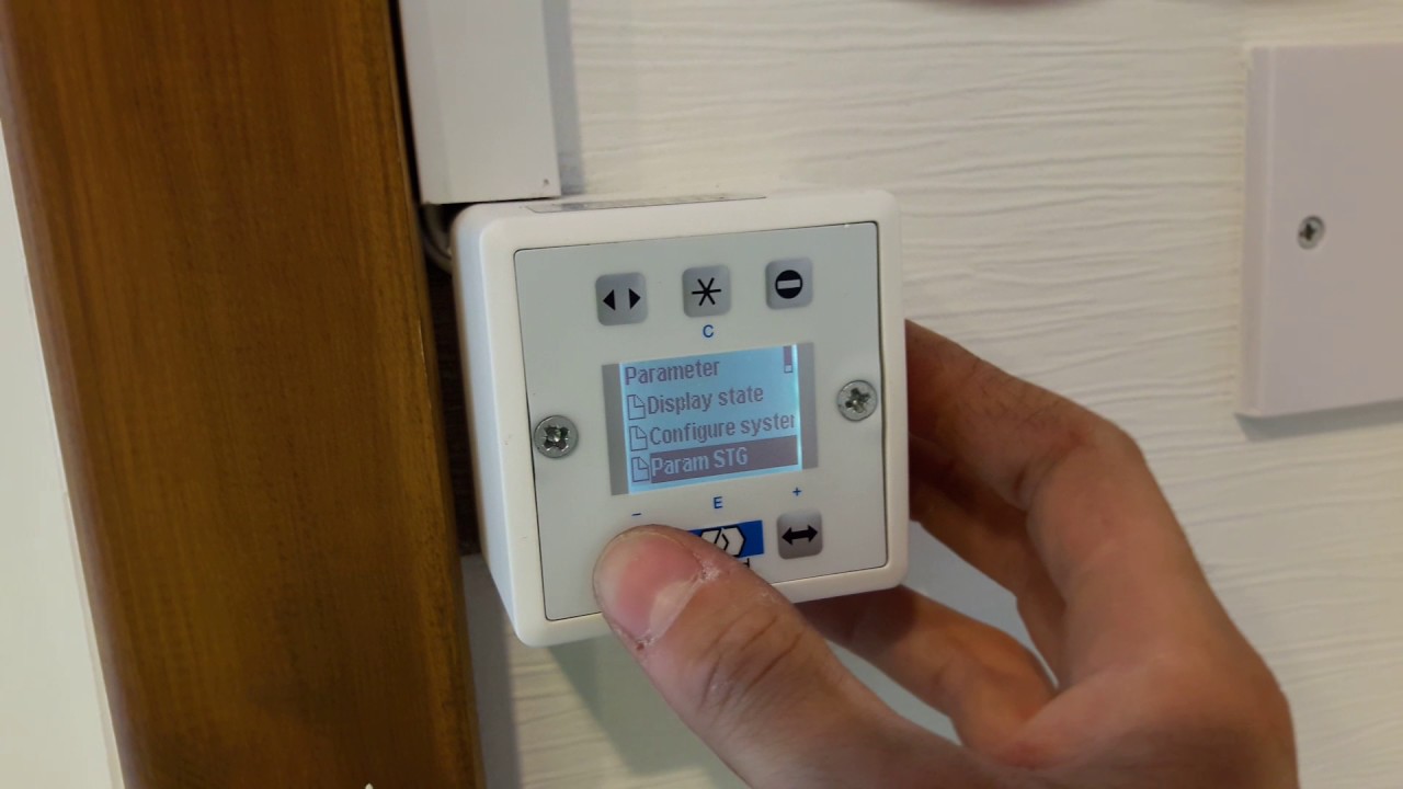 Reset maintenance message, set AUX OUTPUT for sensor testing and push to actuate on Record BDE-D