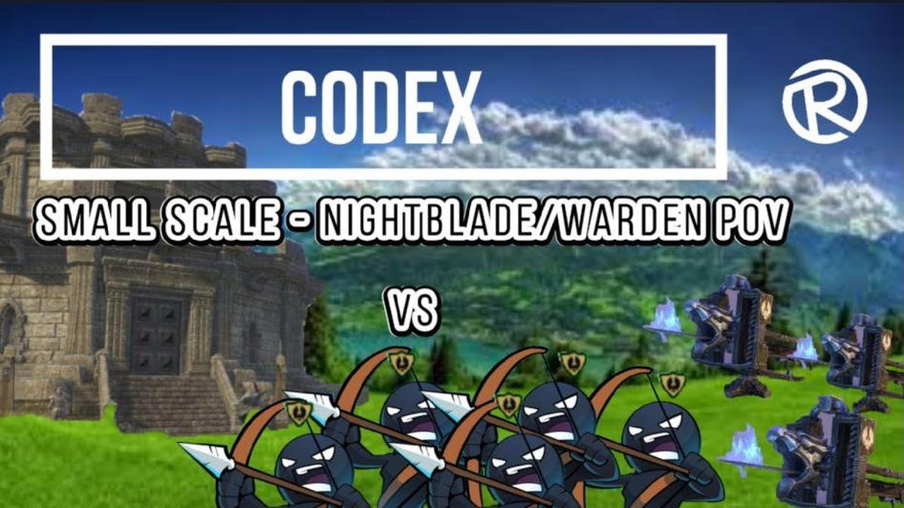 ESO - SMALL SCALE CODEX - NIGHTBLADE WARDEN POV