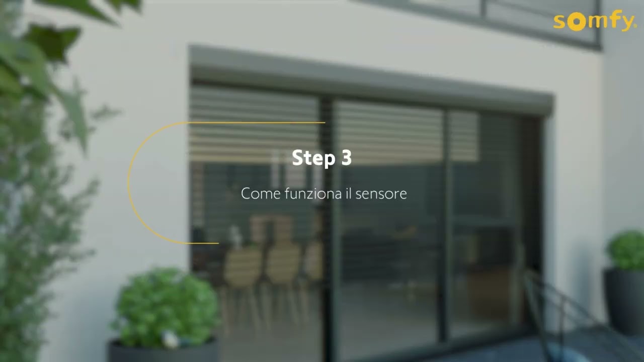 Come installare il sensore Sunteis io di Somfy