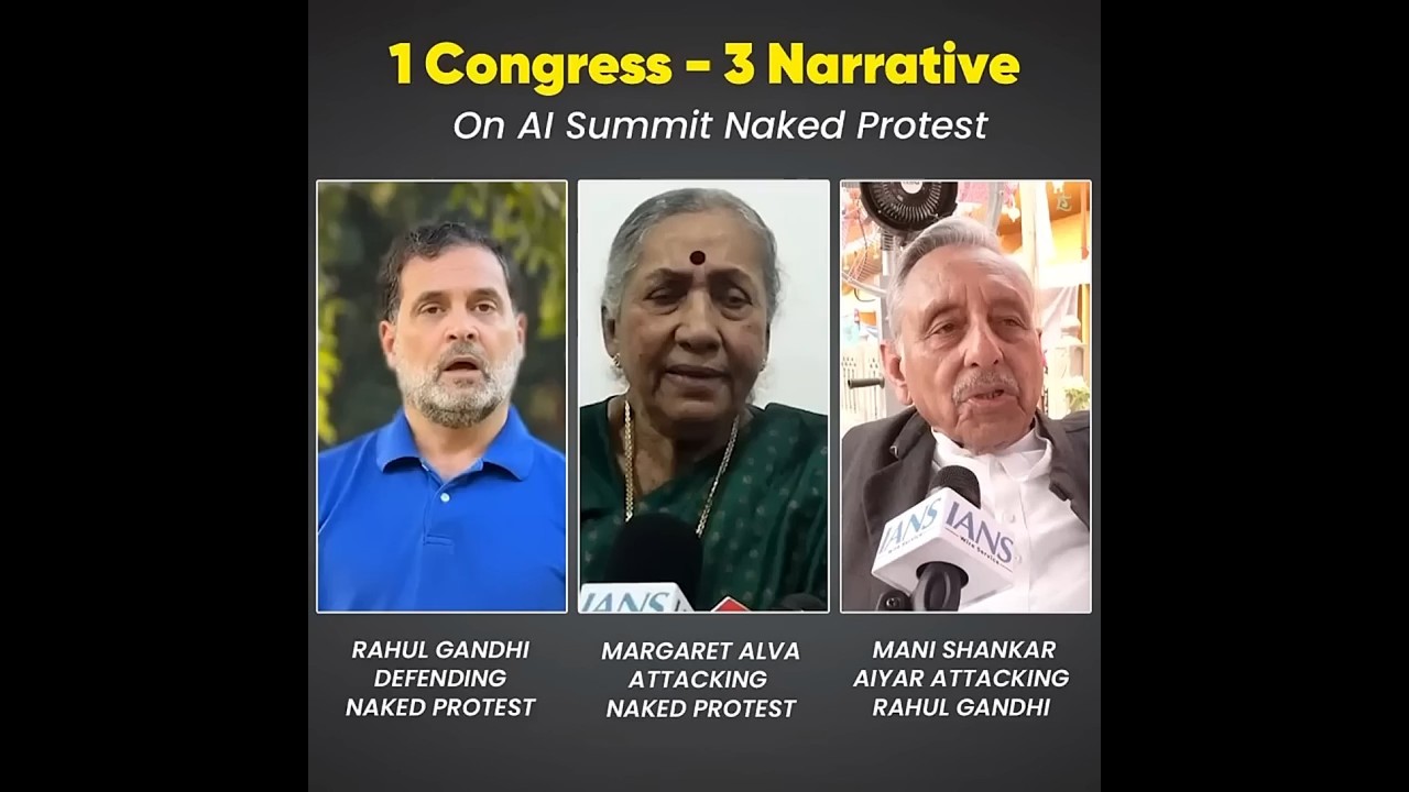 Rahul Gandhi Isolated in Congress | AI Summit Protest Sparks Internal Rift