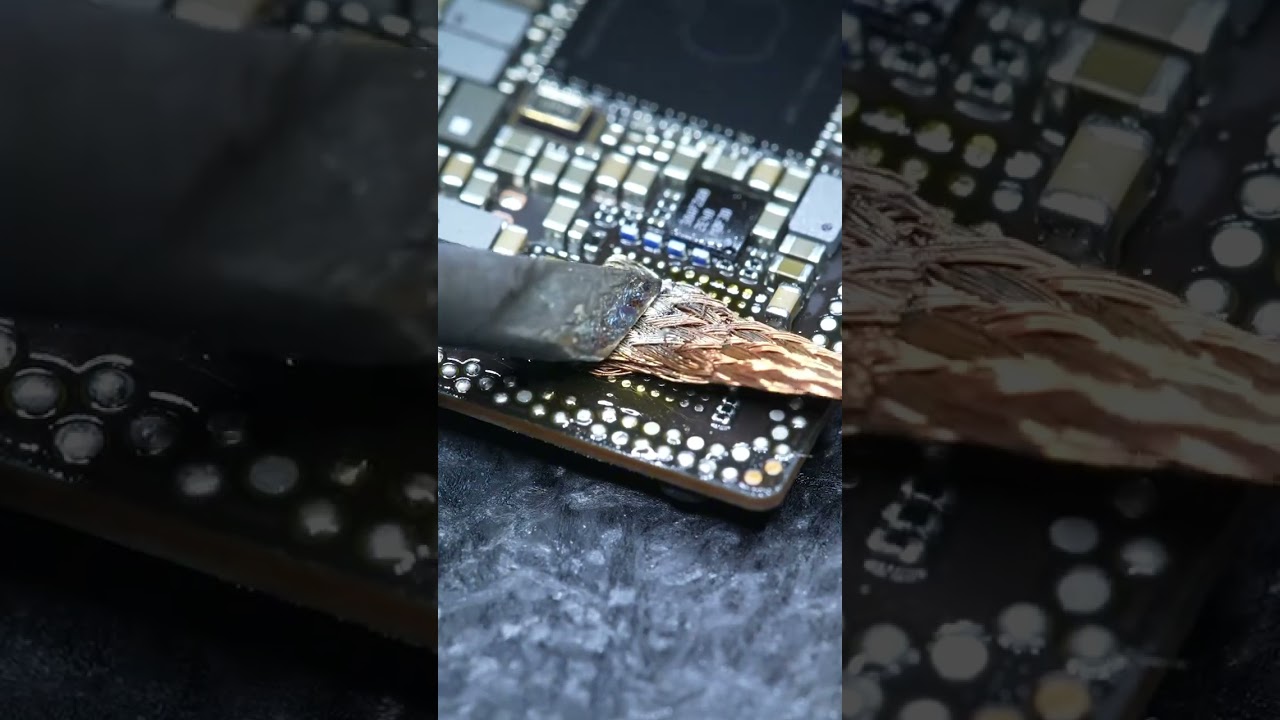 iPhone 15 Pro Max Not Charging? Motherboard USB Chip Repair! 🔧⚡📱