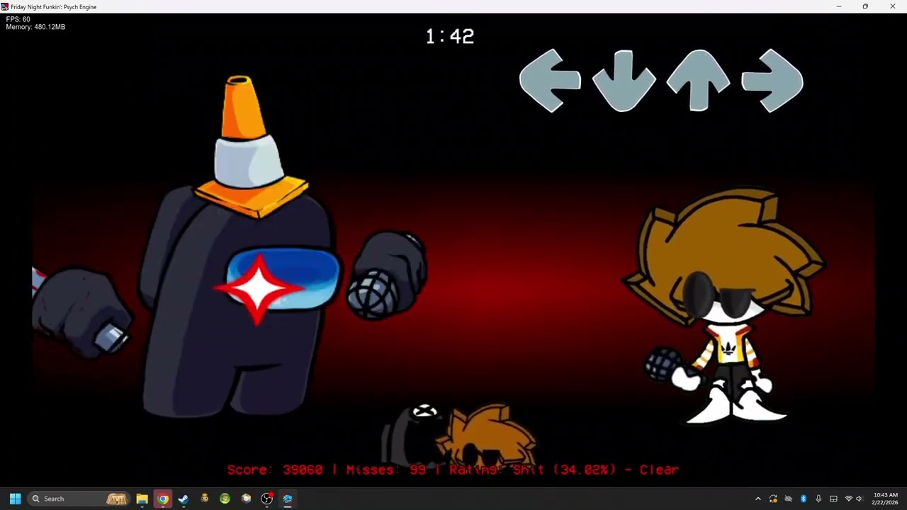 FNF Among Us Mod - Defeat Stukleak Mix