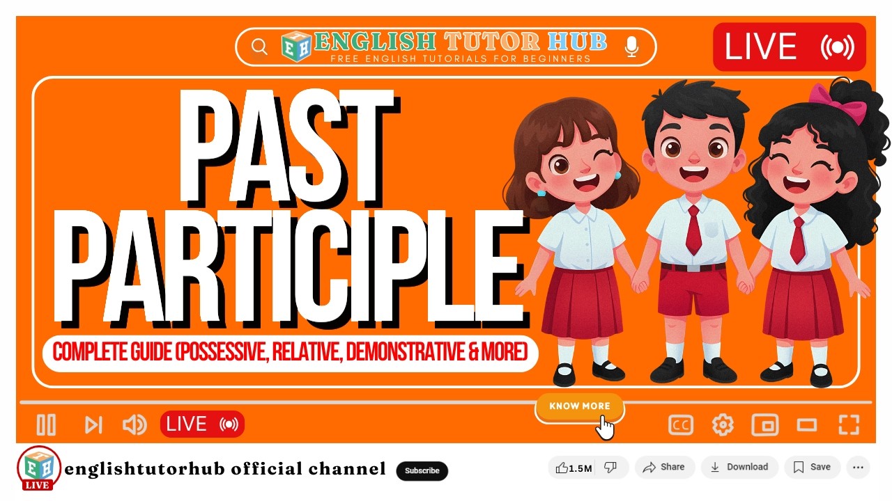 Past Participle Explained with Easy Examples and Exercises