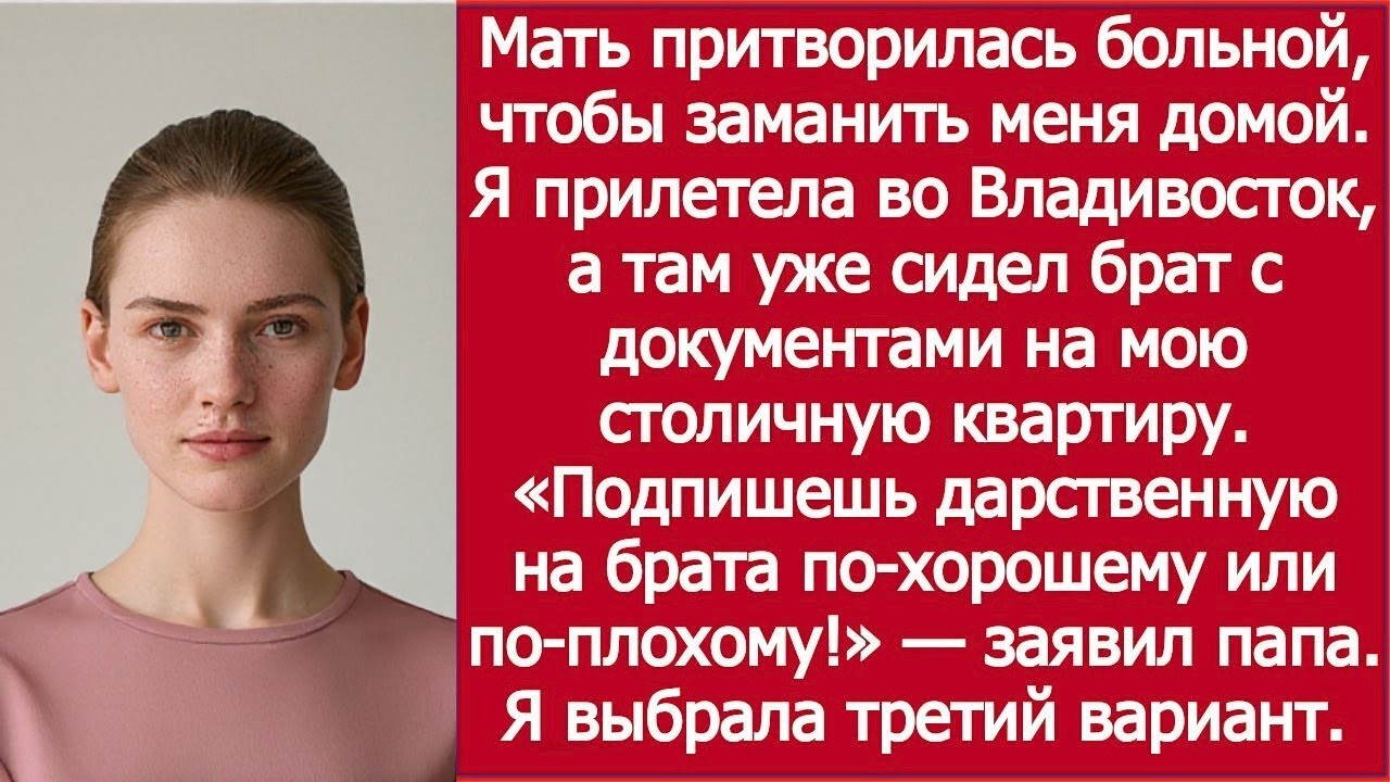 Мама притворилась больной, чтобы я бросила всё и вернулась домой!