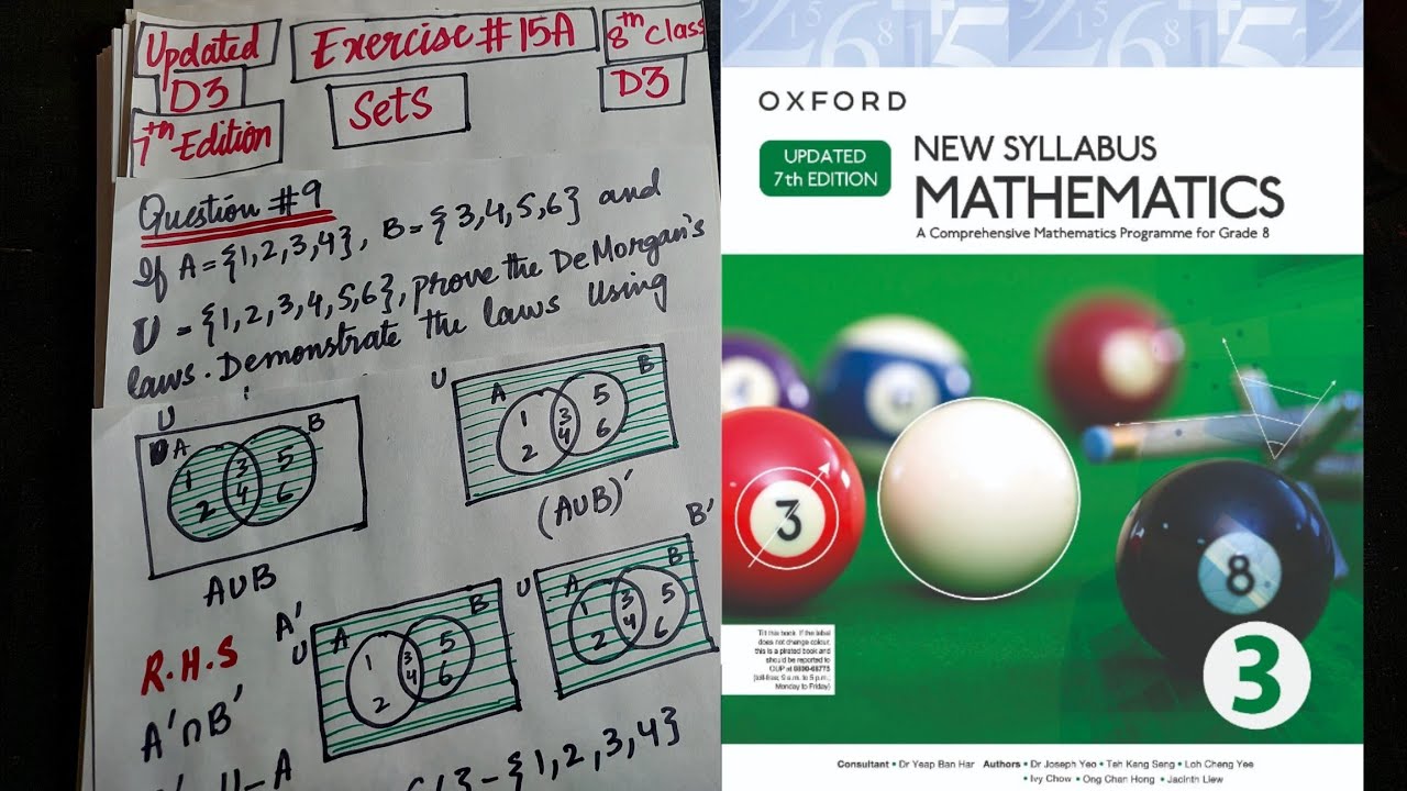 Updated D3| Ex no 15 A | Q # 9 | Oxford New Syllabus updated 7th Edition| book 3 |8th class