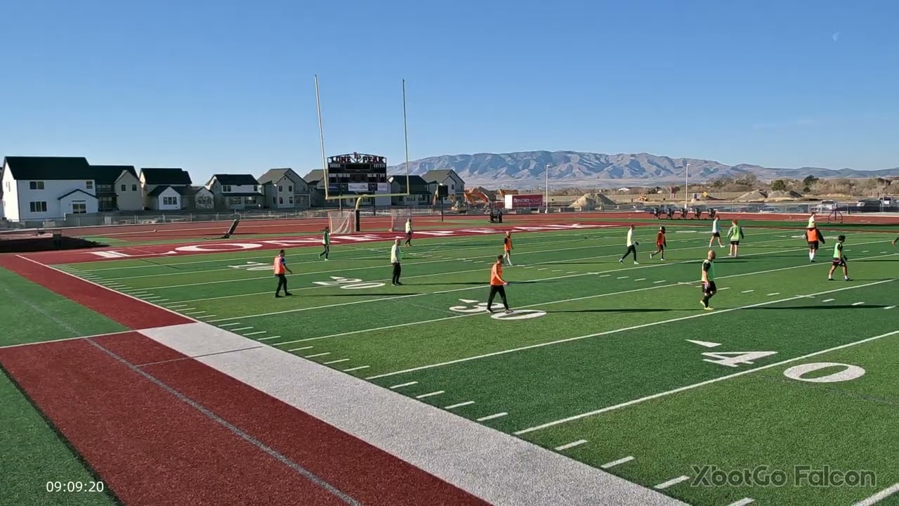 XbotGo Falcon test 3. LP Saturday Soccer. 