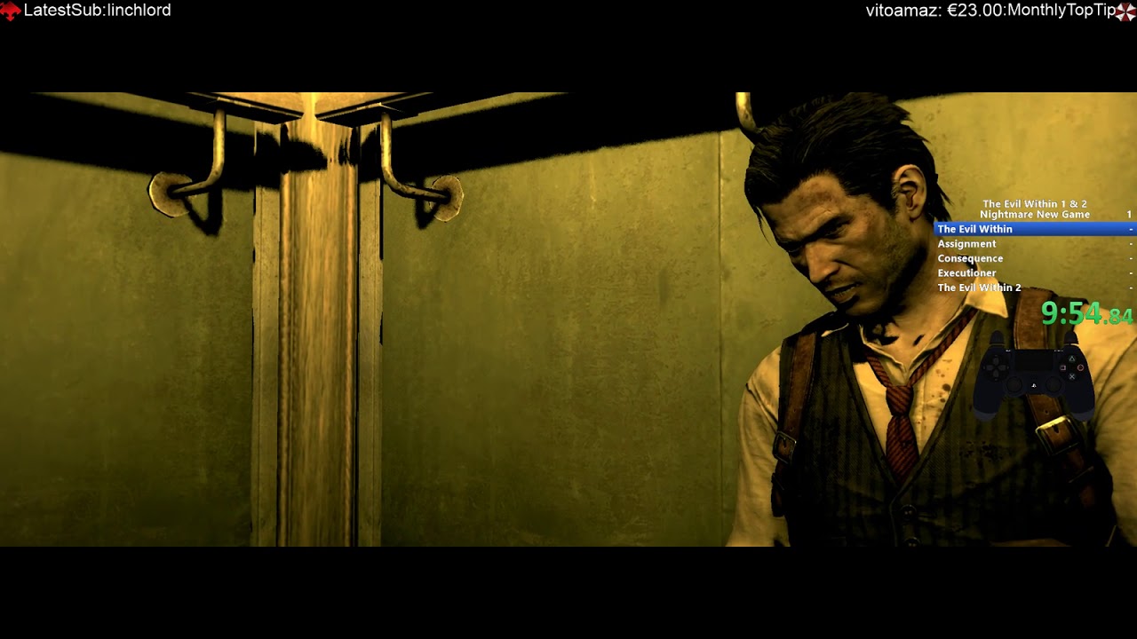 The Evil Within 1 & 2 Speedrun Marathon w/ DLC