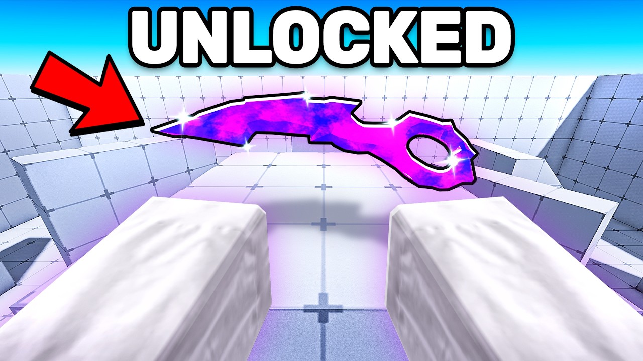 I UNLOCKED The Dark Matter GLITCH SHARD Knife Skin!