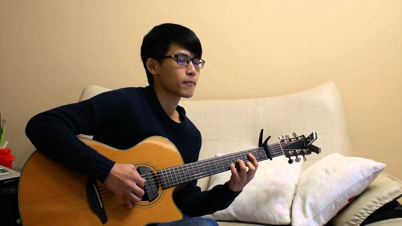林俊傑-不為誰而作的歌 (acoustic guitar solo)