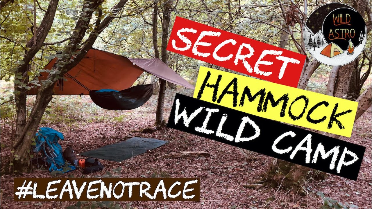 STEALTH HAMMOCK CHILLOUT - An overnighter in some Shropshire woodland.