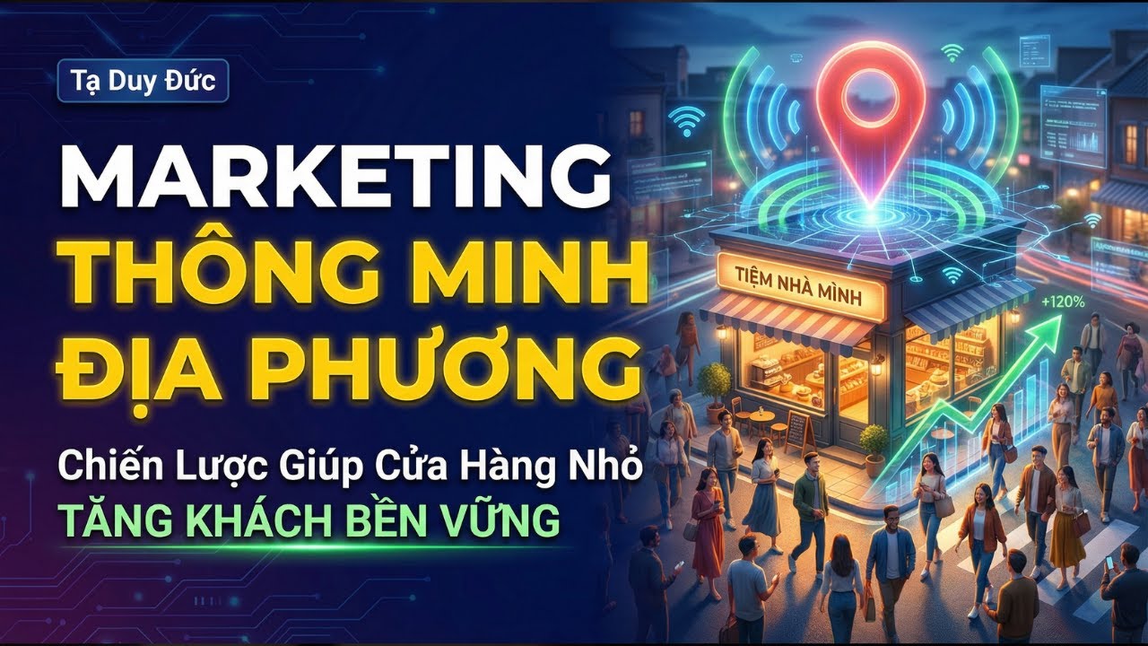( Chia Sẻ ) Marketing Thông Minh Địa Phương: Chiến Lược Giúp Cửa Hàng Nhỏ Tăng Khách Hàng Bền Vững.