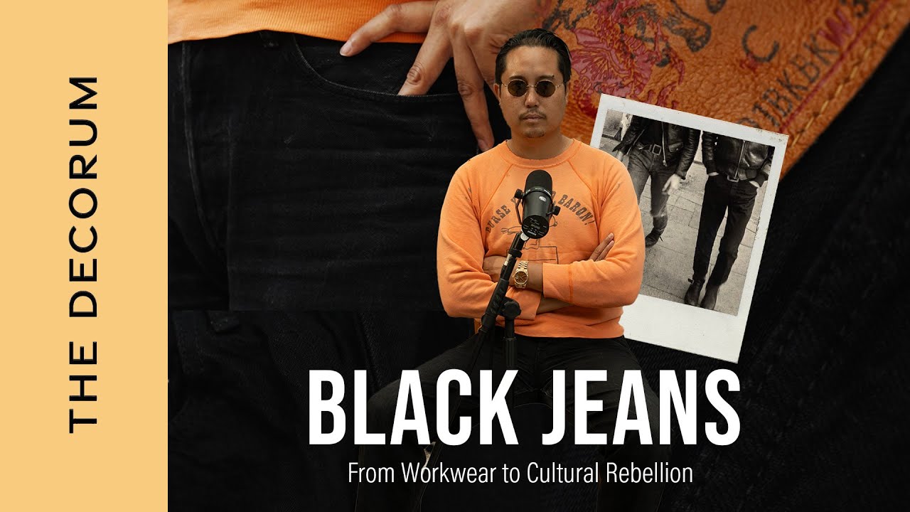 Black Jeans: From Workwear to Cultural Rebellion
