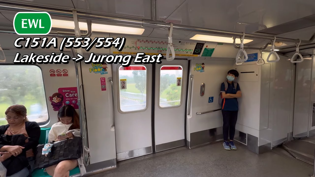 SMRT - KSF C151A (553/554) (Lakeside &raquo; Jurong East)