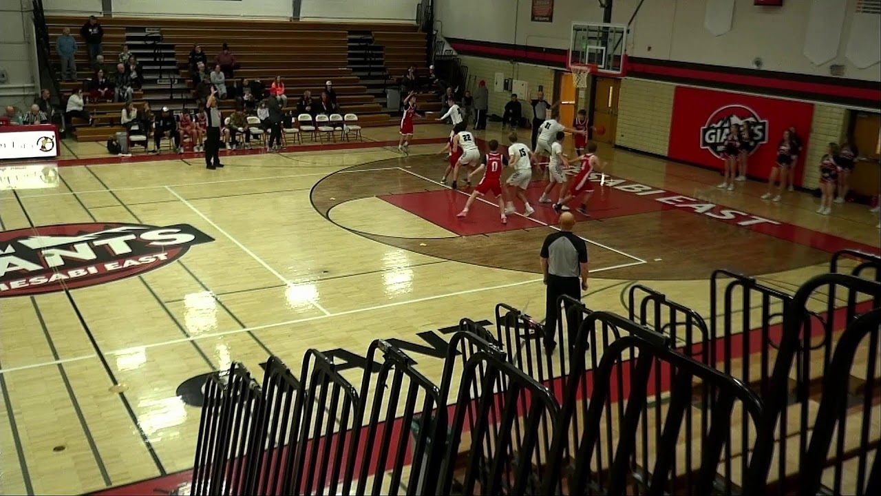 Mesabi East Boys Basketball vs Cook County 1/19/2026