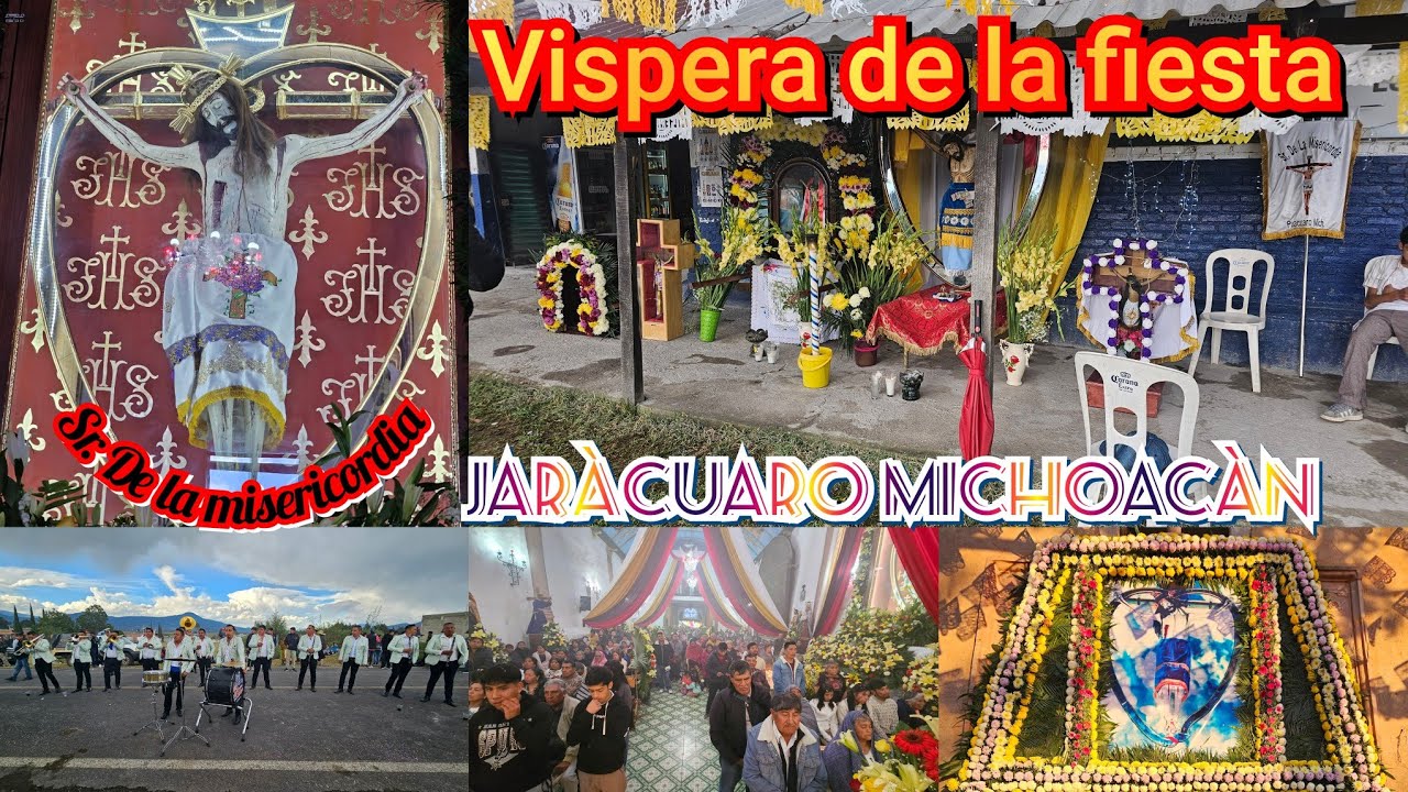Vispera de la fiesta en honor Al sr. De la misericordia en jaràcuaro michoacàn 21/enero/2026