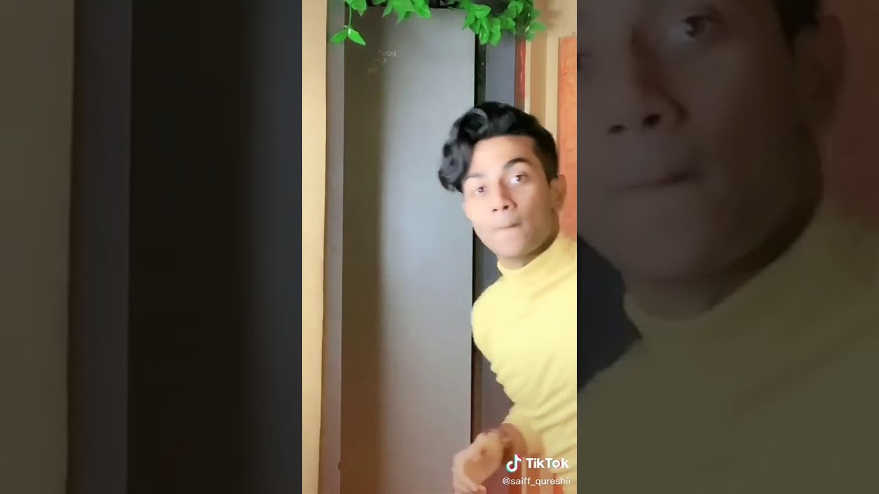 First video : my lovely saif qureshii in tik tok