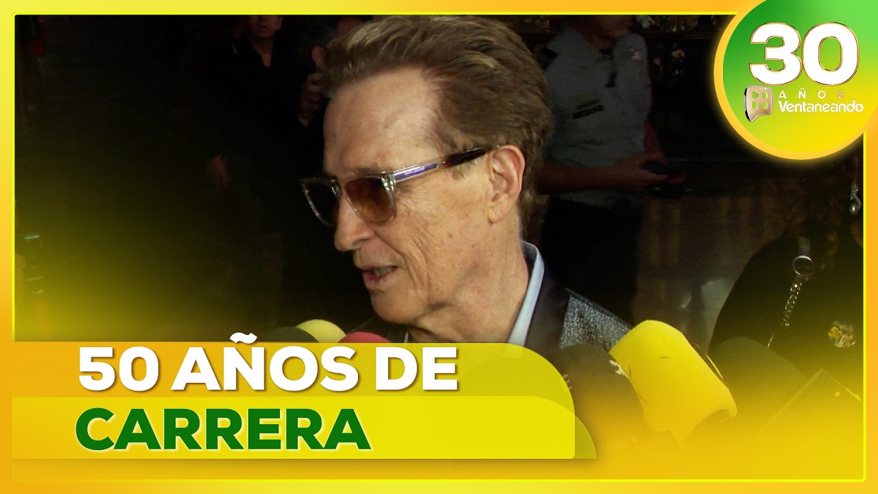 ¡Así celebró Emmanuel sus 50 años de carrera con una misa en la catedral! 🤩🥳 | Ventaneando